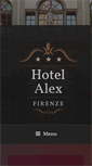 Mobile Screenshot of hotelalexfirenze.com