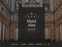 Tablet Screenshot of hotelalexfirenze.com